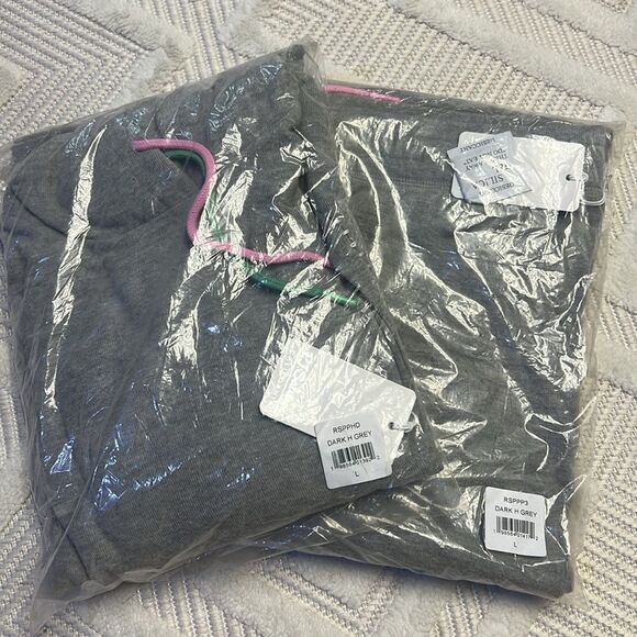 PJ SALVAGE - Peachy Party Courtside Lounge Set - Picture 3 of 7